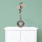 Uniquewise Decorative Centerpiece Aluminium-Casted Table Flower Vase, Two Tone Brass Antique 22.75 Inch QI004132 - alternate 3